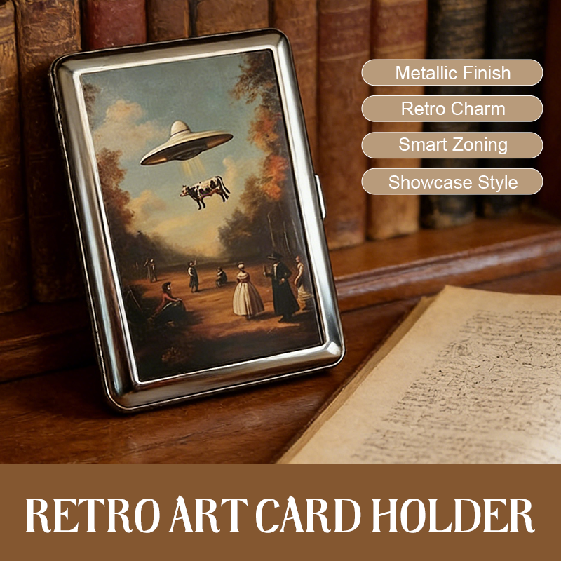 Retro kunstkortholder