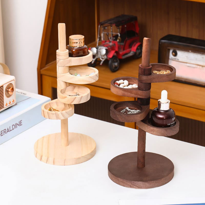 ✨ Hot Pick for sommeren 2025! Miljøvennlig smykkeholder i tre er her💚💎