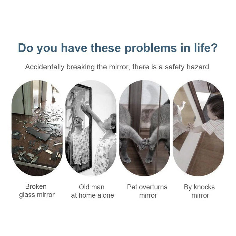 Splintsikkert veggspeil