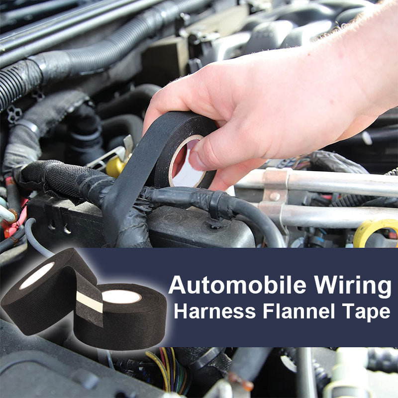 Flanellbånd for ledningsnett til biler