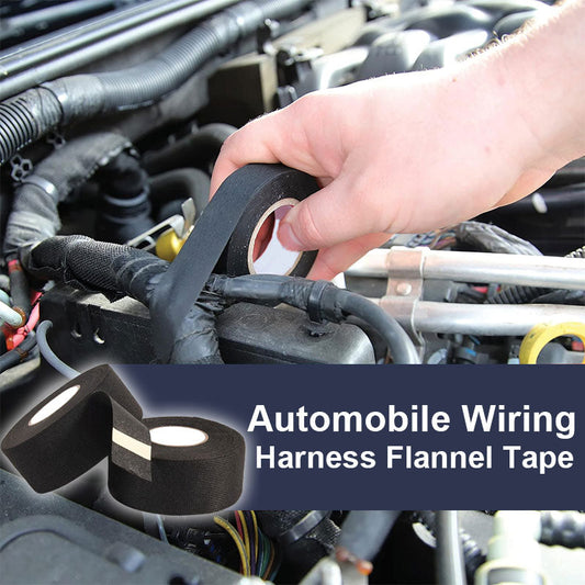 Flanellbånd for ledningsnett til biler