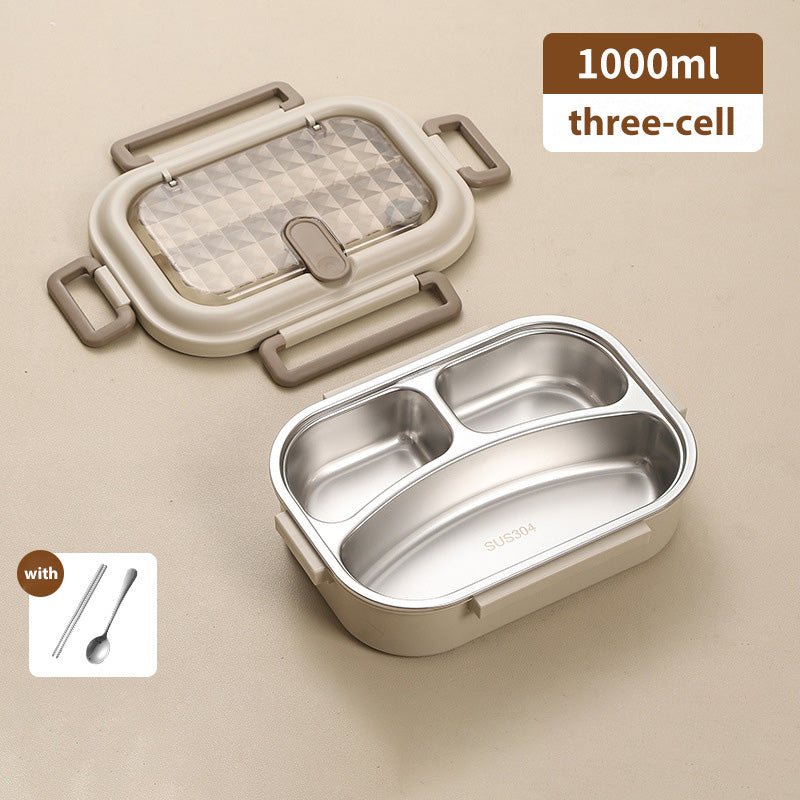 Microwaveable rustfritt stål isolert Bento Box