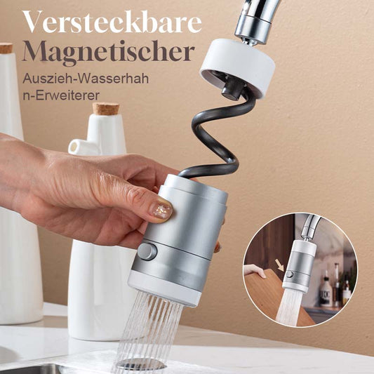 {Gratis Frakt}🌟 Skjult magnetisk uttrekkbar kranforlenger - gjør kjøkkenet og badet ditt renere og mer praktisk! ✨