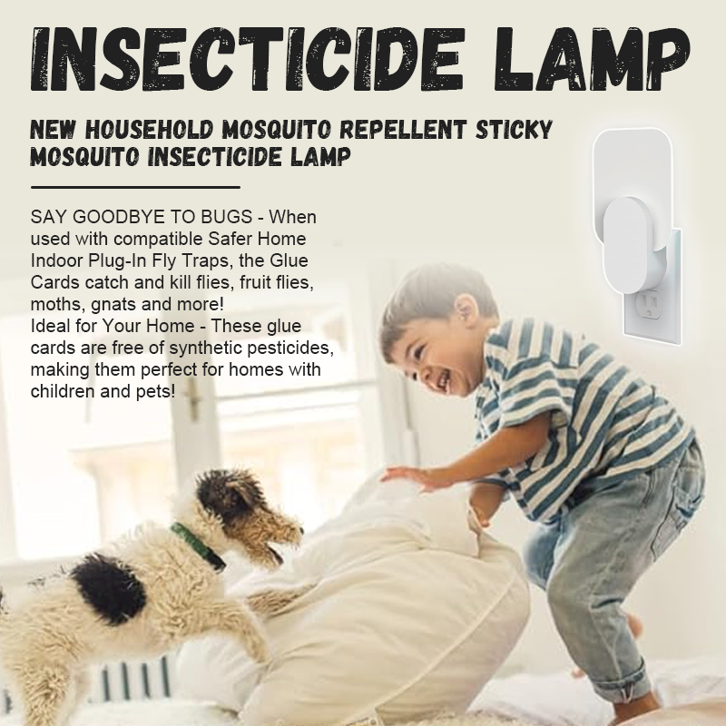 Ny myggavvisende klissete myggdreperlampe for husholdningen
