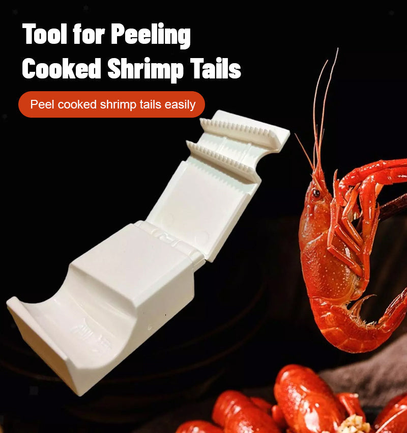 Verktøy for å skrelle kokte rekehaler