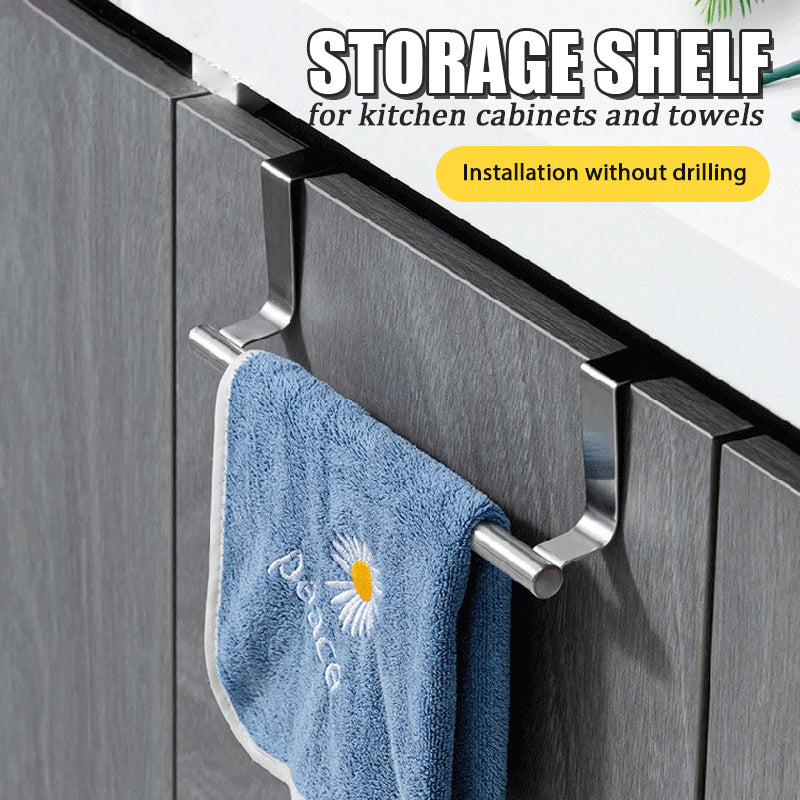 Oppbevaringshylle for kjøkkenskap og håndklær