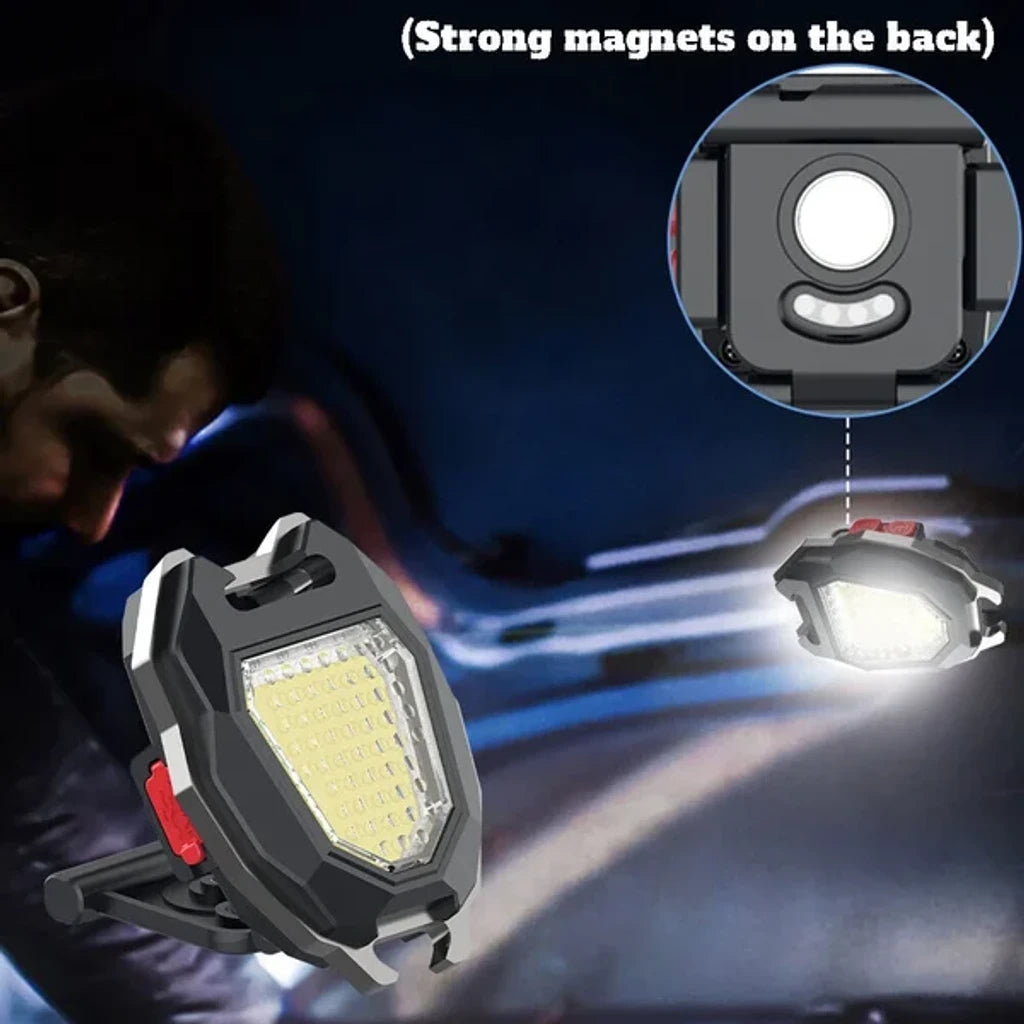 💡2024 Ny ankomst Oppgradering 8 i 1 multifunksjonell bærbar nødlys