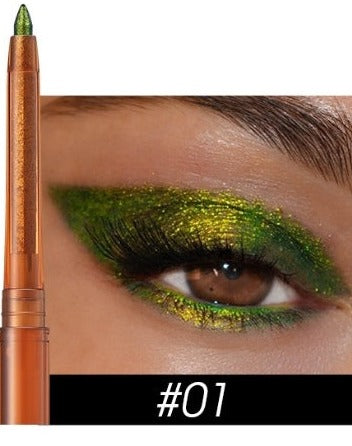 Fargeskiftende metallic eyeliner