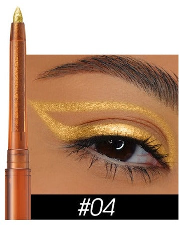 Fargeskiftende metallic eyeliner
