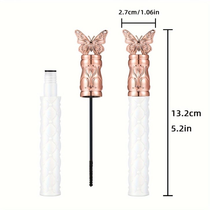 Tykk, Krøllete, Langvarig maskara, Vanntett, Svettebestandig, Forlengende, Ikke-flekket