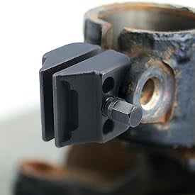 Opphengt, delt bøtte med knokkelspreder