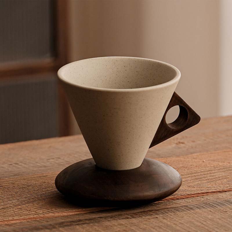 ☕Elegant konisk kaffekopp