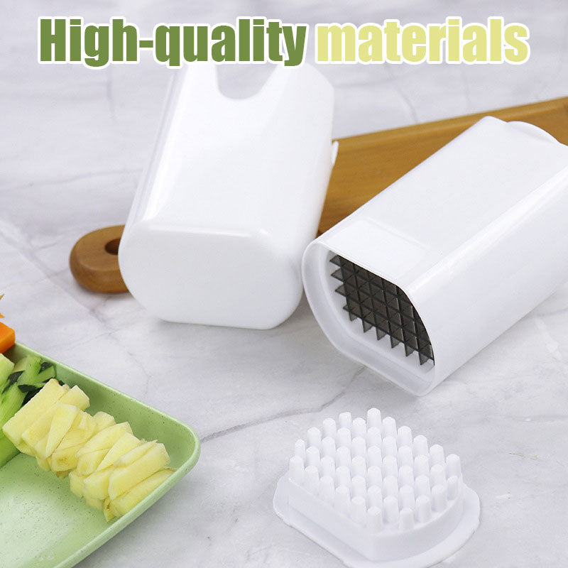 Pommes fritesskjærer i rustfritt stål Husholdning Pommes frites poteter kuttet