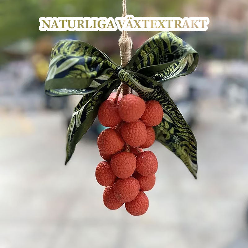 🍒Imitert litchiformet såpe｜Fruktduft, utsøkt og praktisk🍃