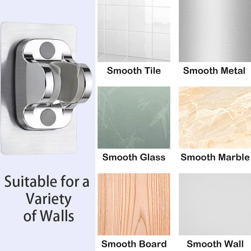 🚿 Selvklebende, justerbar dusjbrakett 🚿