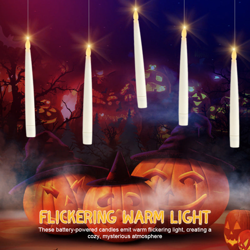 🎃 Halloween opphengte elektroniske stearinlys🎃