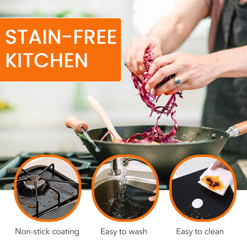 Høytemperaturbestandig beskyttelsespute for komfyren