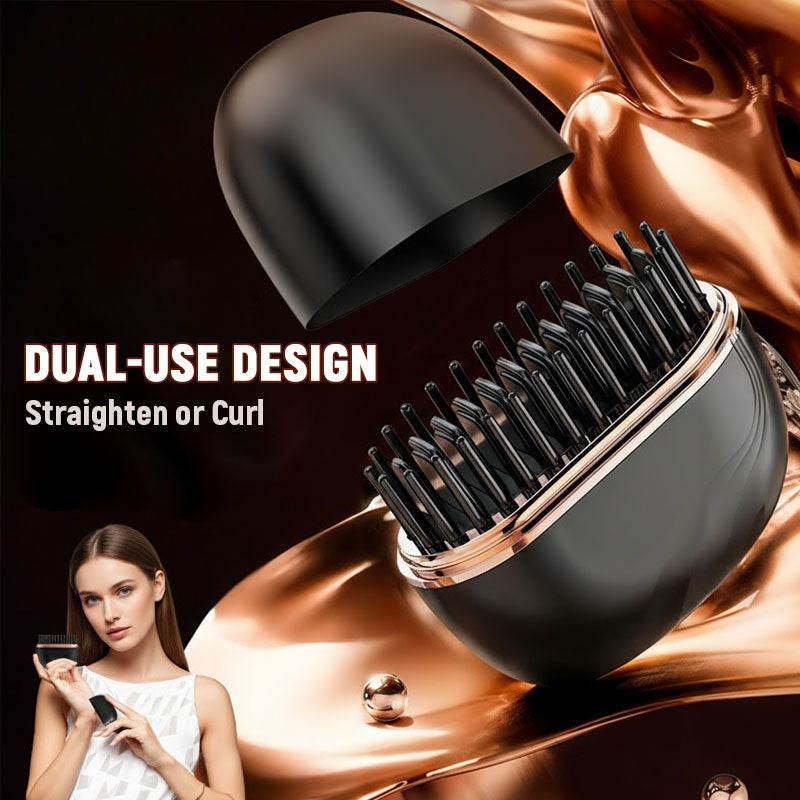 💇♀️ Mini trådløs hårrettetang og krølltang 💕