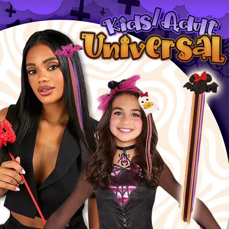 Morsom Halloween Hårforlengelsesklips