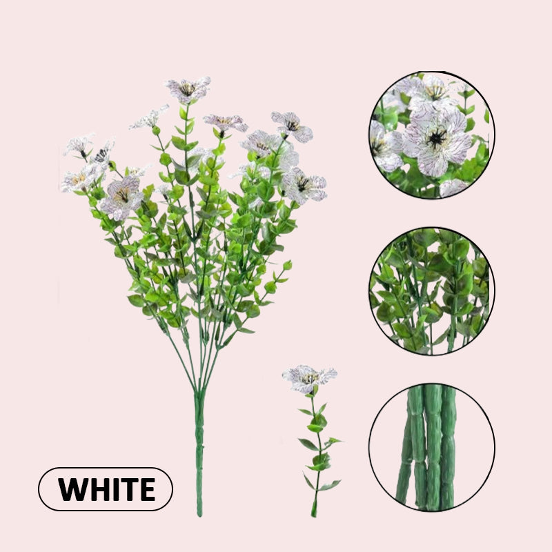 🌺UV-resistent fargerik kunstig blomst💖