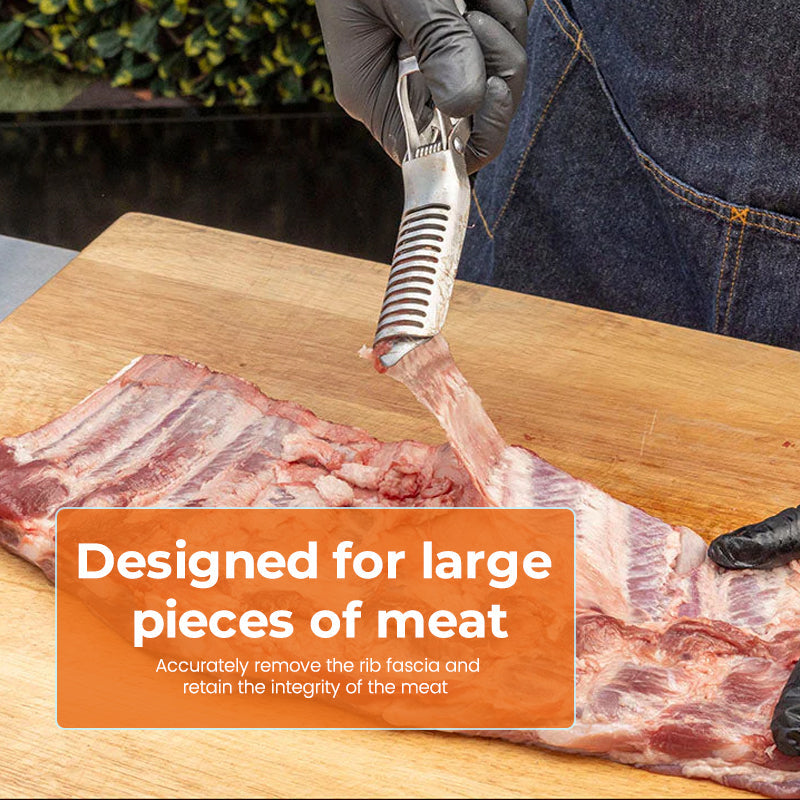 🔪 BBQ Rib Membrane & Fat Remover Tool - for enkel tilberedning av kjøtt!