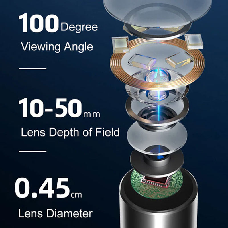 Smart vanntett visuell ørevoksfjerner
