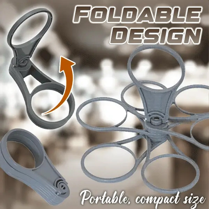 Sammenleggbar Multi-Drink Koppholder