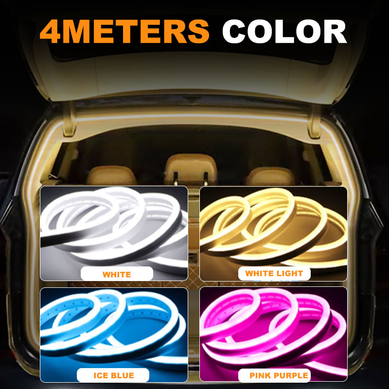 Automatisk sensor bakboks lysstripe