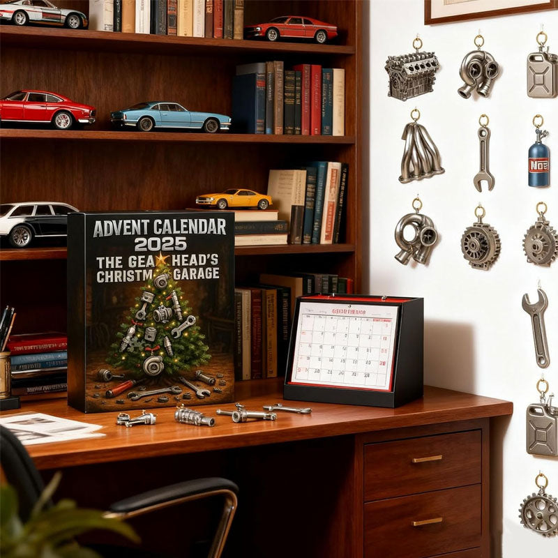 Gearheads julegarasje-adventskalender 2025🔧🎄🚗