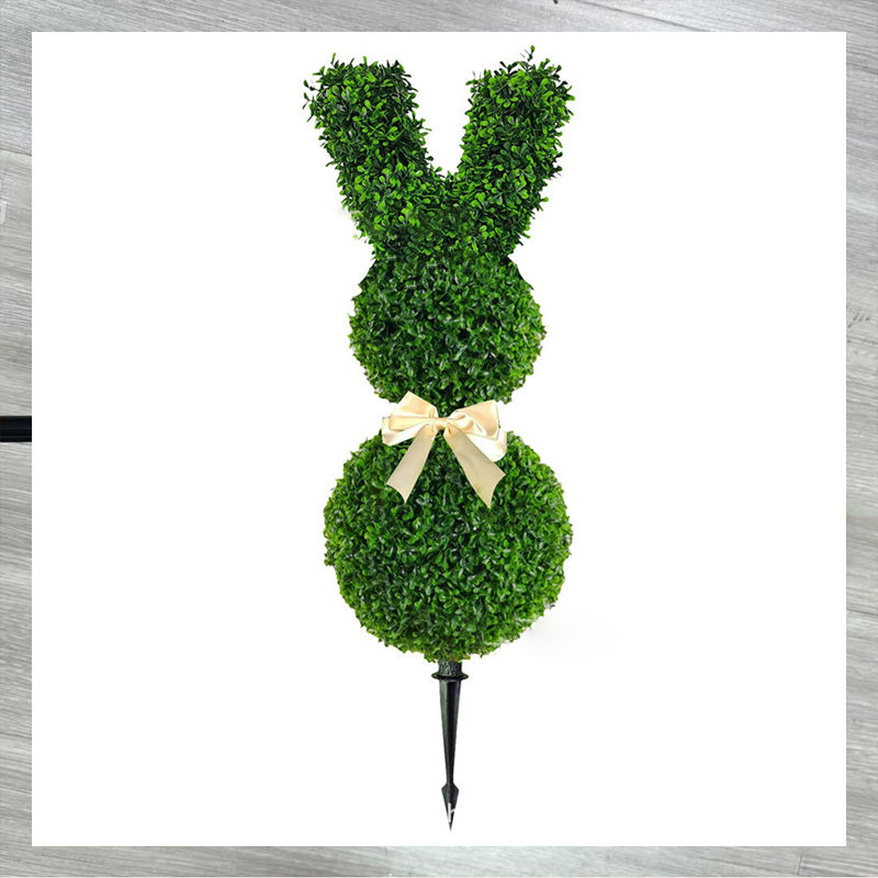 {Gratis Frakt}🌳🐇Håndlaget kanin formet som et tre💥