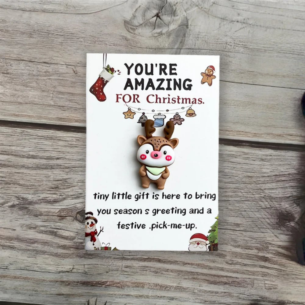🎄Tidlig julesalg 49 % RABATT🔥🎁10 STK. liten lommejuleklem