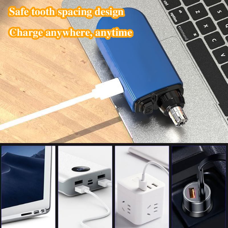 Bærbar nesehårtrimmer (smertefri og presis)