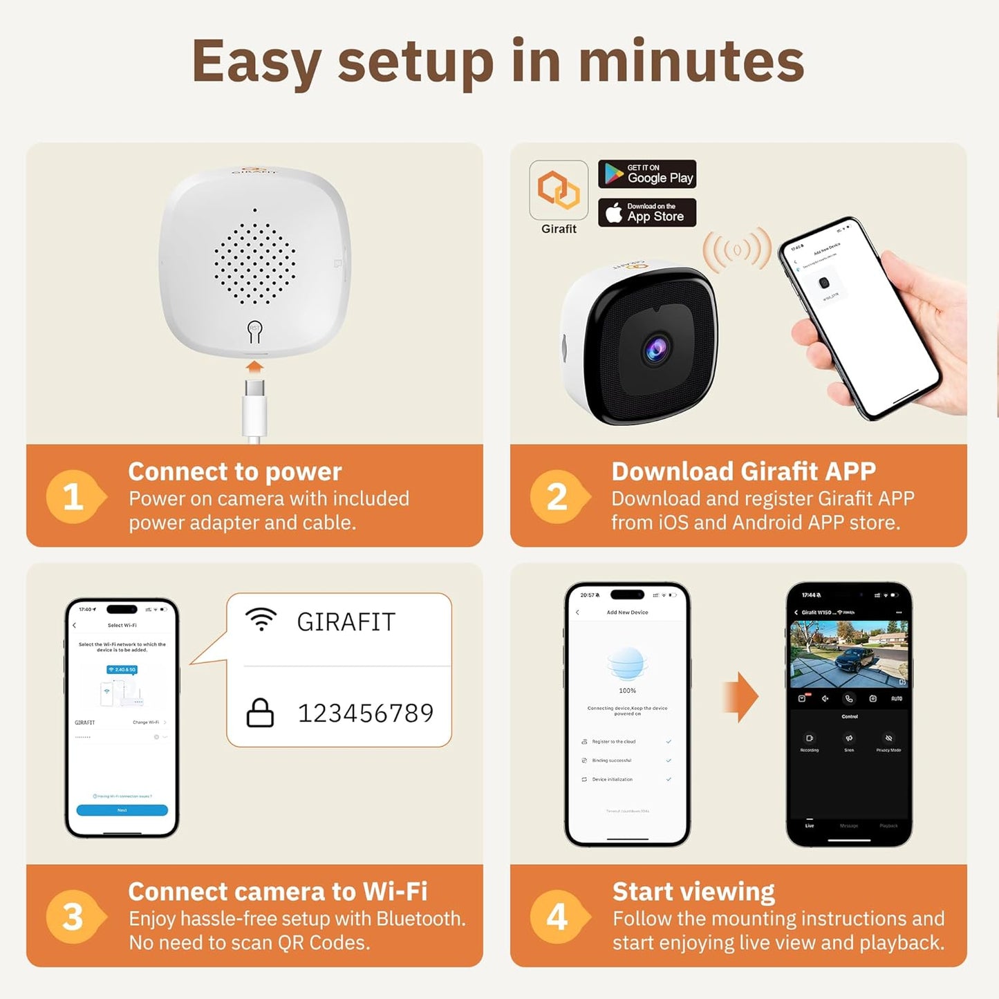 🎄🎥Intelligent WIFI-taleovervåkingskamera 🌙🚨（Gratis frakt）