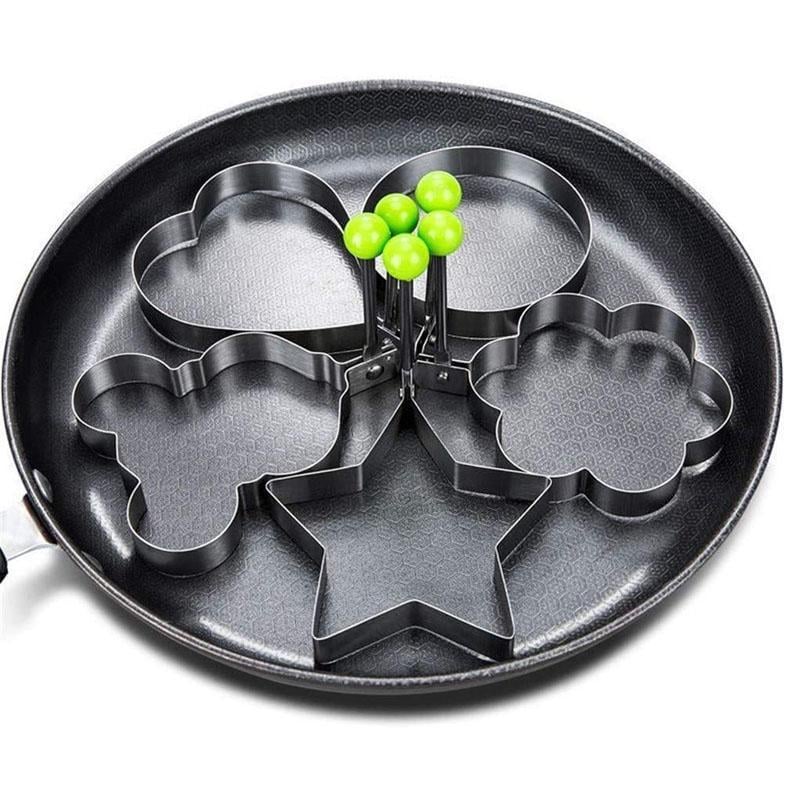 Kreativ omelettform i rustfritt stål