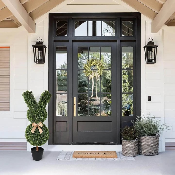 {Gratis Frakt}🌳🐇Håndlaget kanin formet som et tre💥