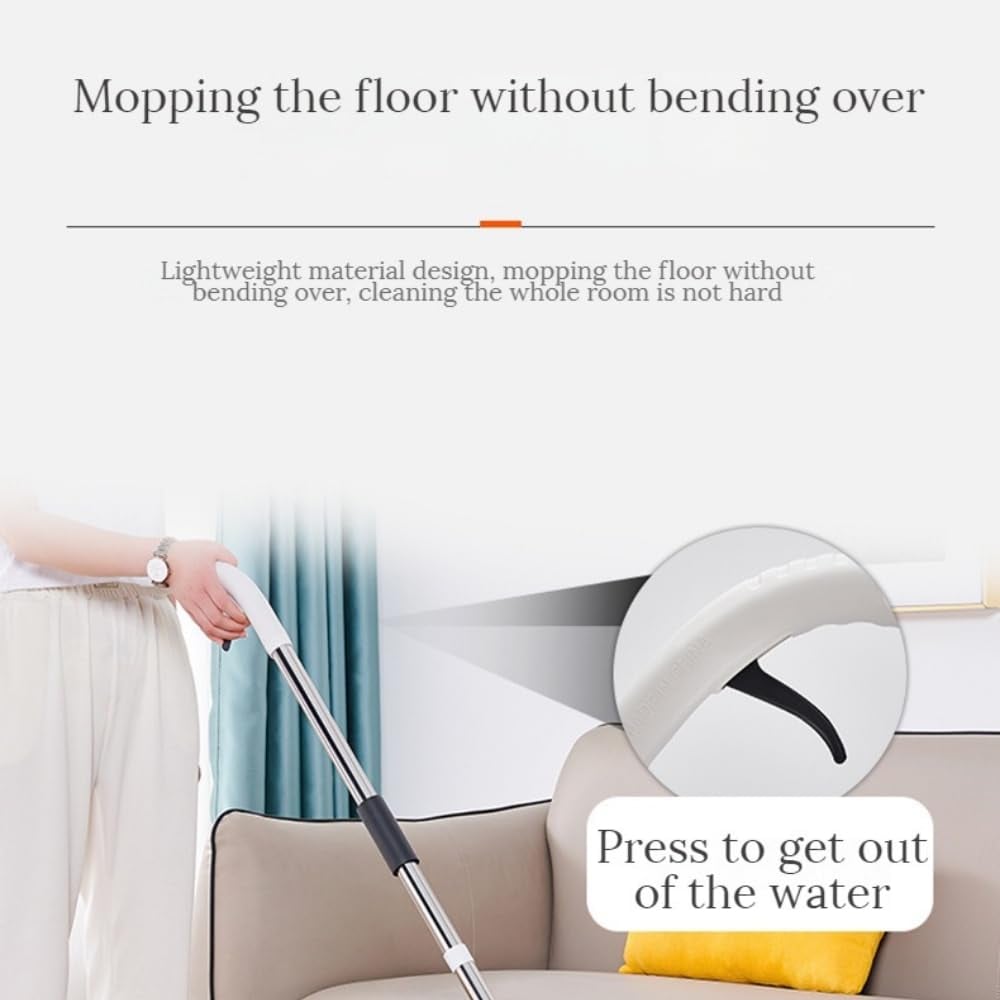 360° roterende 2 i 1 spraymopp