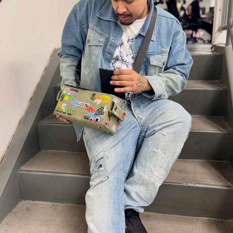 Graffiti Skulderveske 🎨🔥