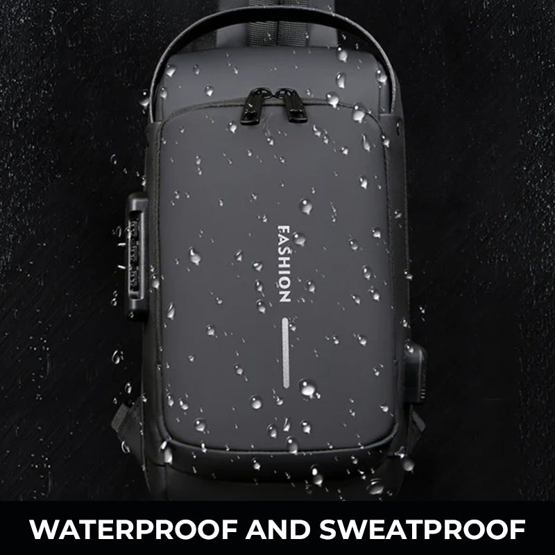 2024 Ny enkel, vanntett skulderveske med korsrygg