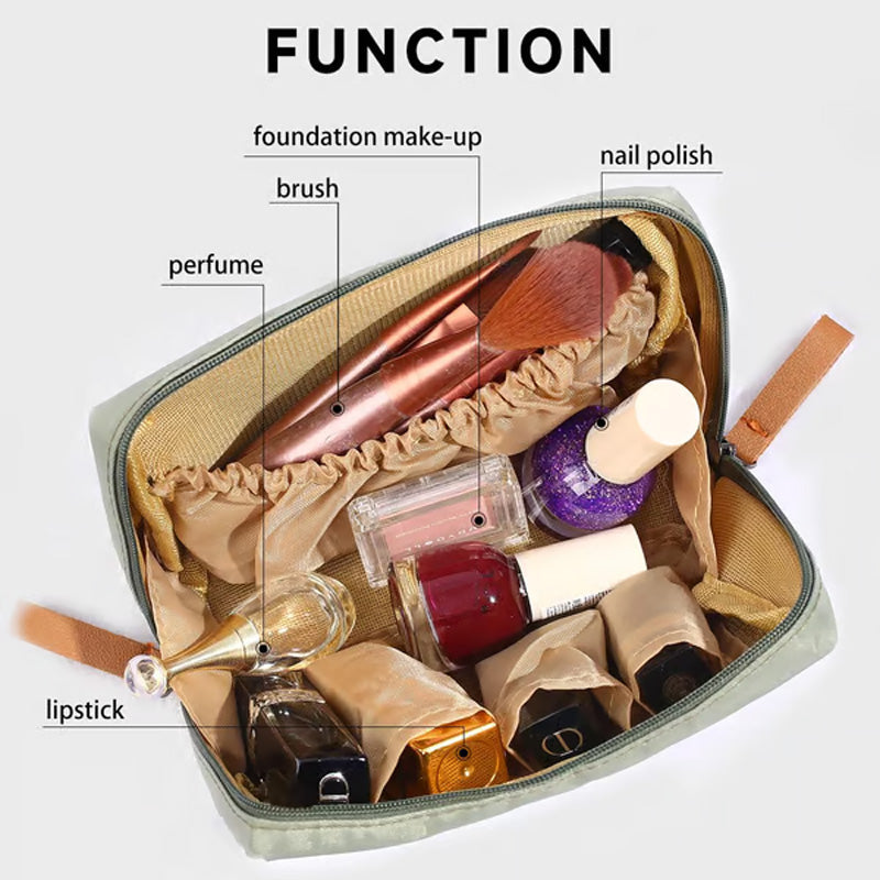 Sminkeveske med leppestift