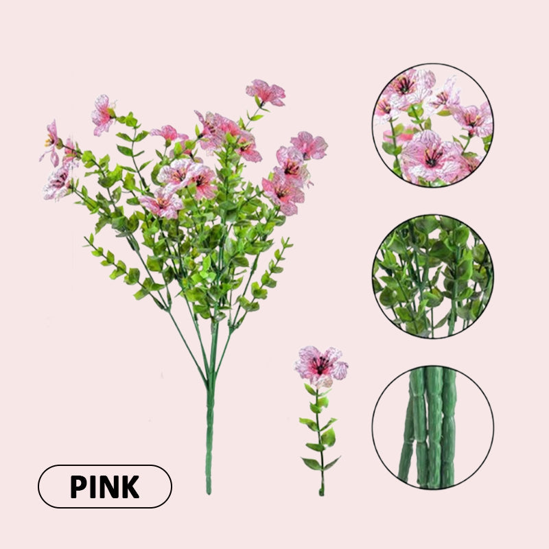 🌺UV-resistent fargerik kunstig blomst💖