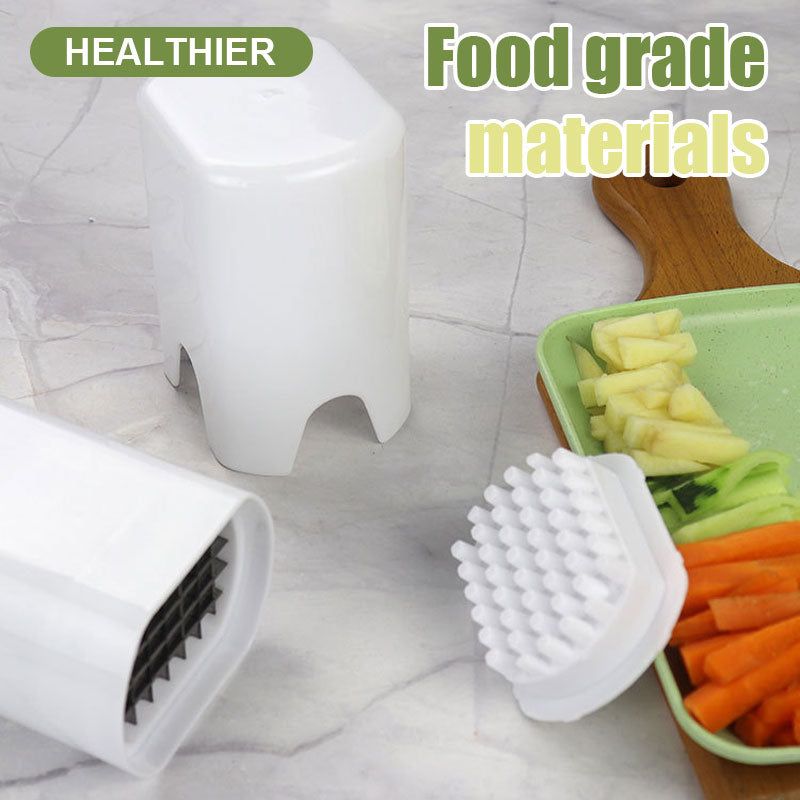 Pommes fritesskjærer i rustfritt stål Husholdning Pommes frites poteter kuttet