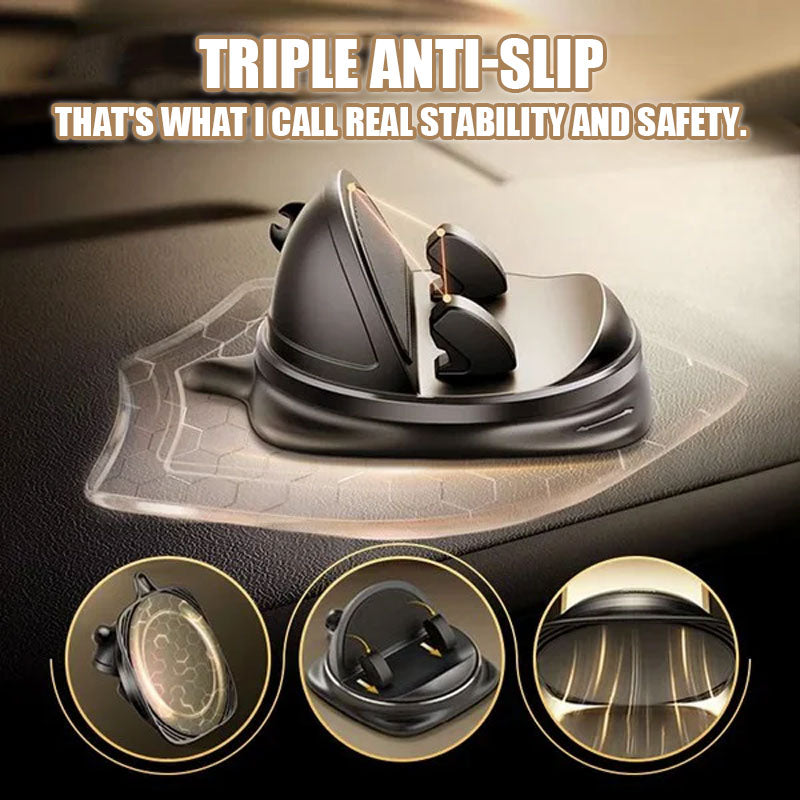 Stabil mobiltelefonholder for bilen