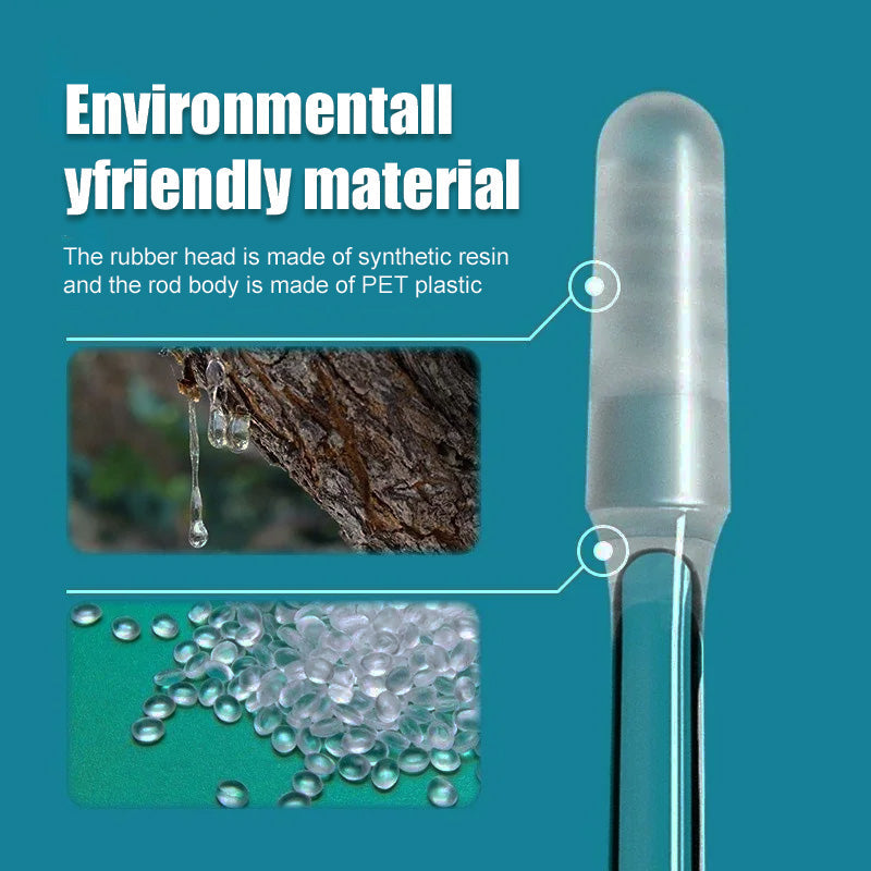 Gjenbrukbare selvklebende vattpinner for fjerning av ørevoks