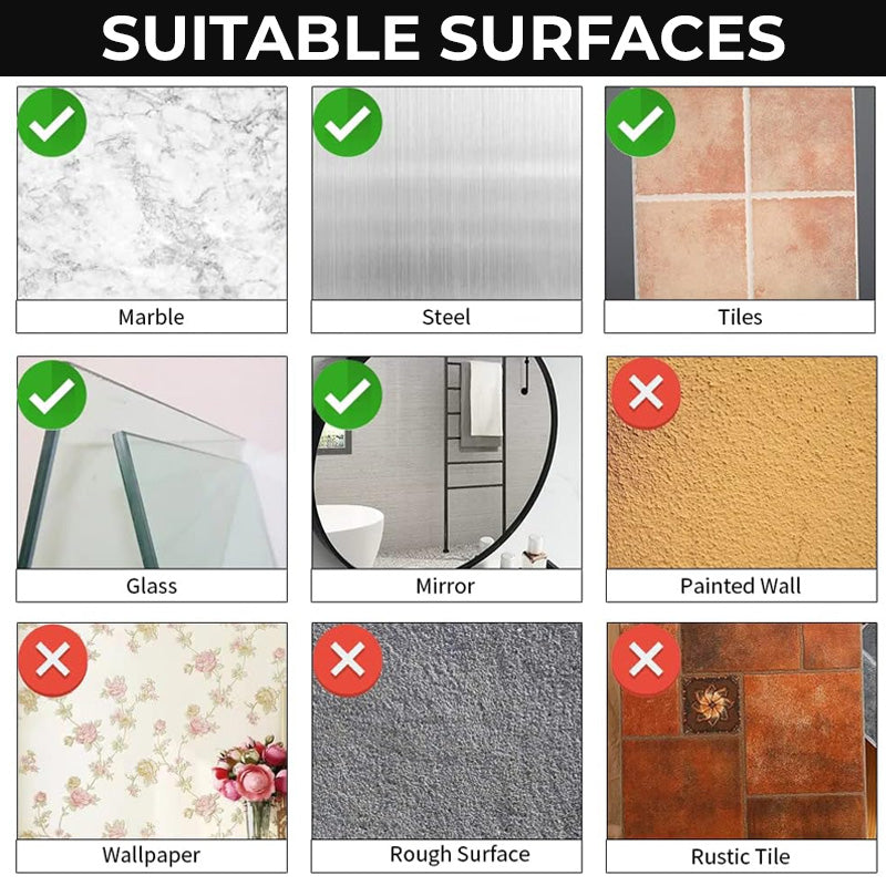 Veggmontert såpedispenser på badet