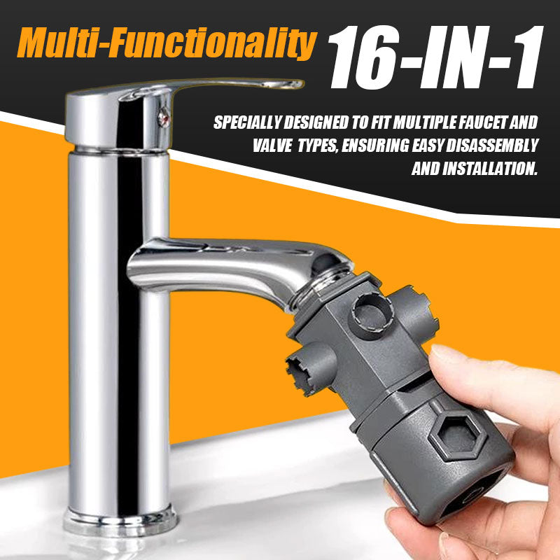 Multifunksjonell skiftenøkkel