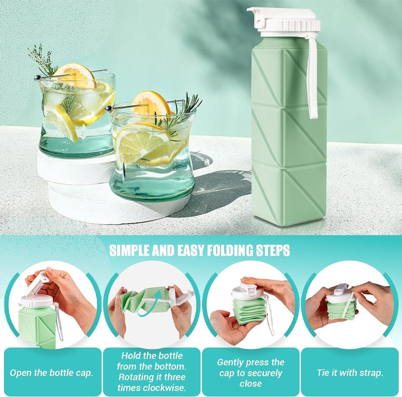 Sammenleggbar vannkopp for utendørs bruk