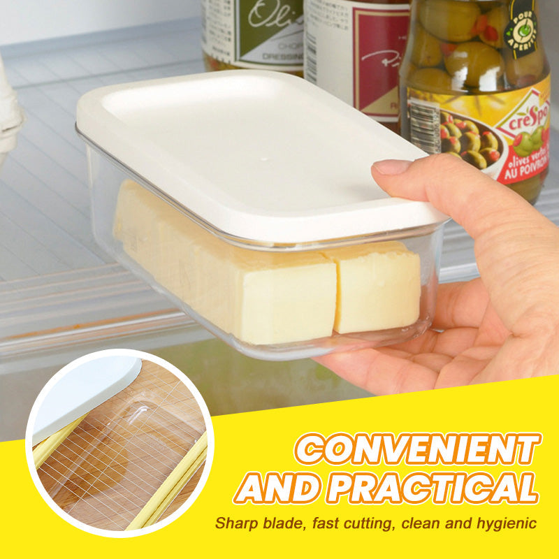 Smørskjærerboks - enkel oppskjæring, problemfri oppbevaring! 🧈