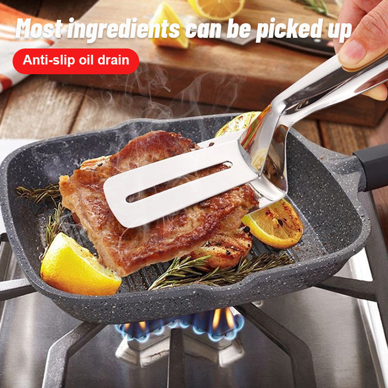 Dobbeltsidig spadeklemme i rustfritt stål