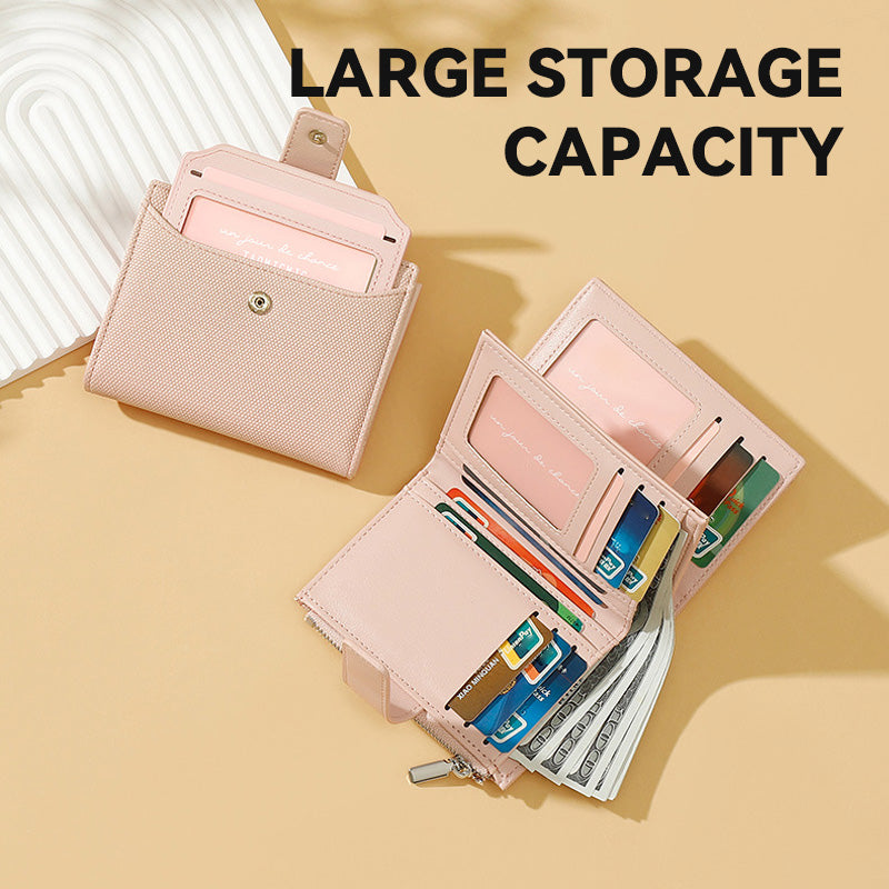 Multifunksjonell kortlommebok med flere kort