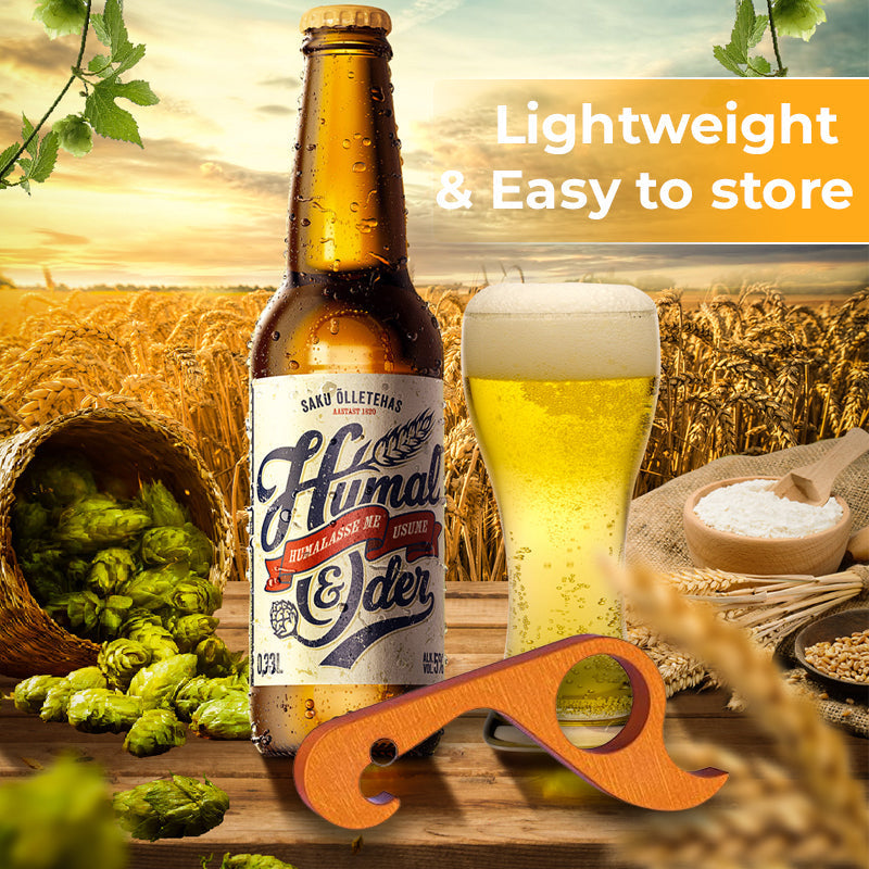 Ølflaskeåpner i aluminiumslegering